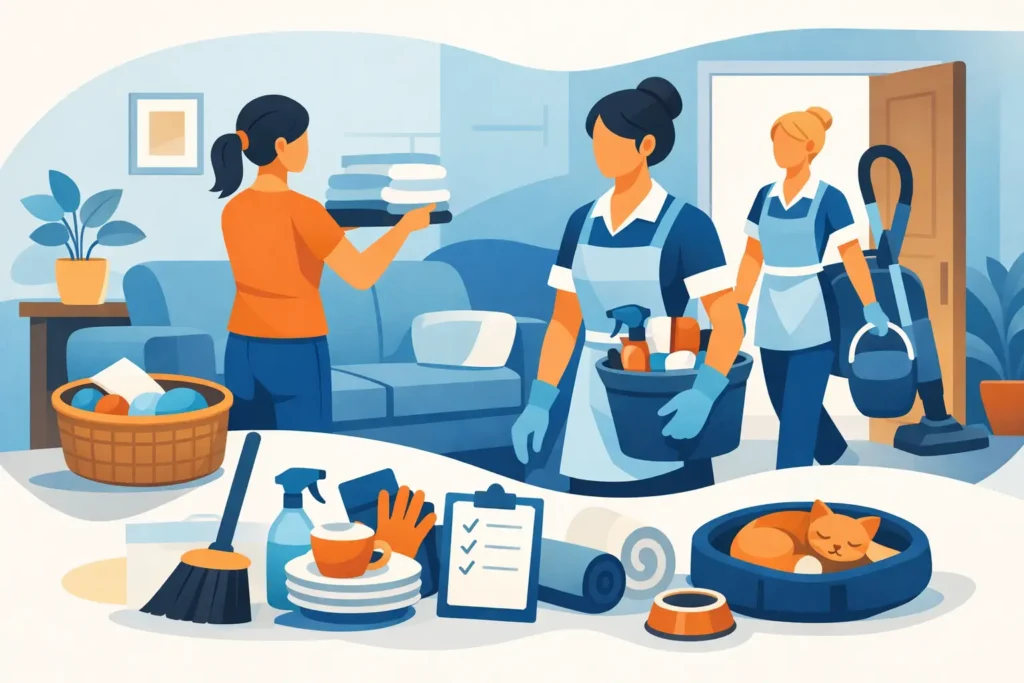 How to Prepare for Maid Service Before They Arrive