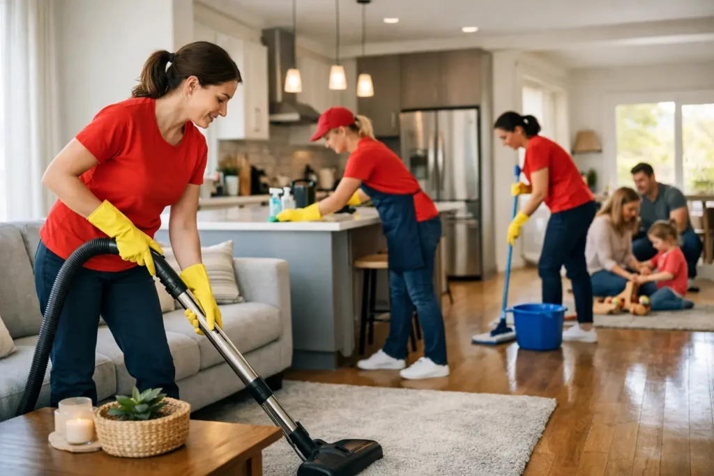 Professional Cleaners for Busy Families in Denver